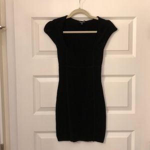Black BeBe bodycon dress